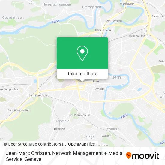 Jean-Marc Christen, Network Management + Media Service map