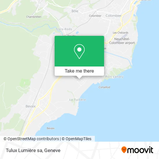 Tulux Lumière sa map