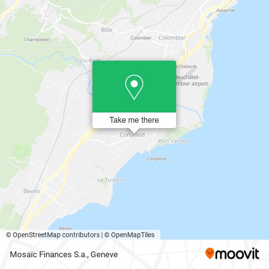 Mosaïc Finances S.a. map