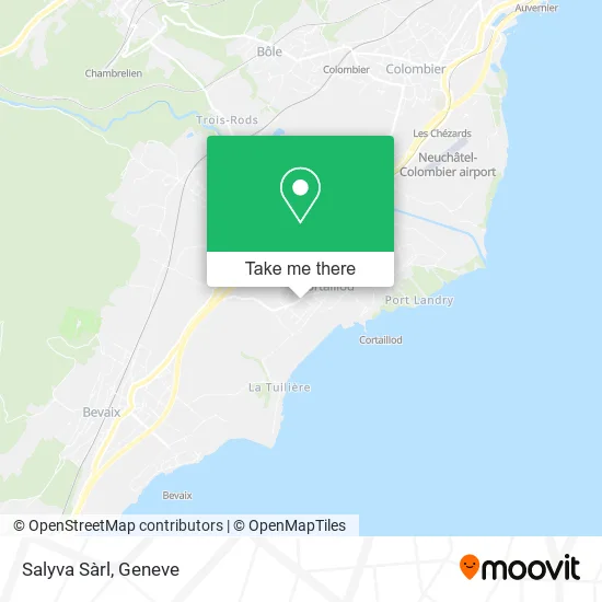 Salyva Sàrl map
