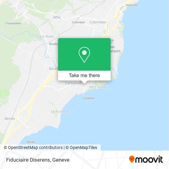 Fiduciaire Diserens map