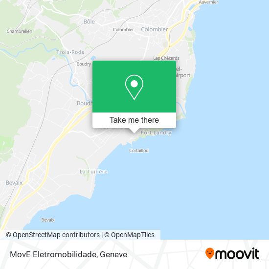 MovE Eletromobilidade map