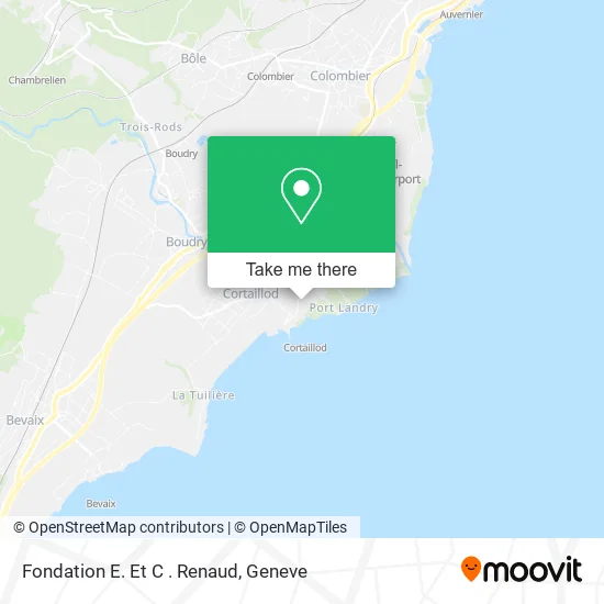 Fondation E. Et C . Renaud map