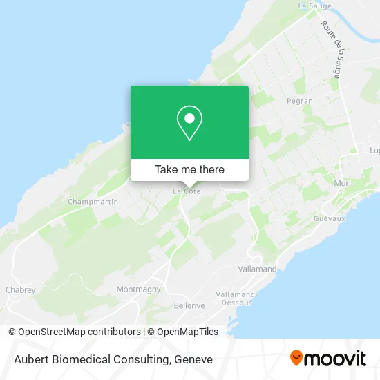 Aubert Biomedical Consulting map