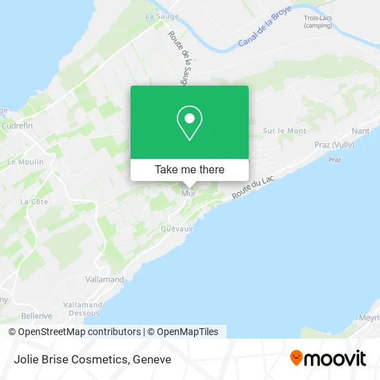 Jolie Brise Cosmetics map