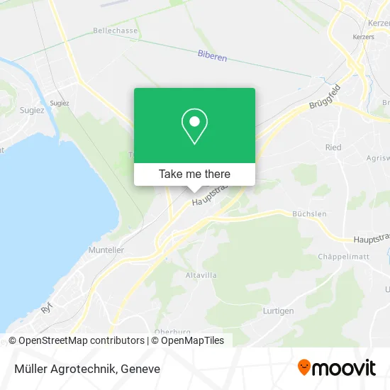 Müller Agrotechnik map