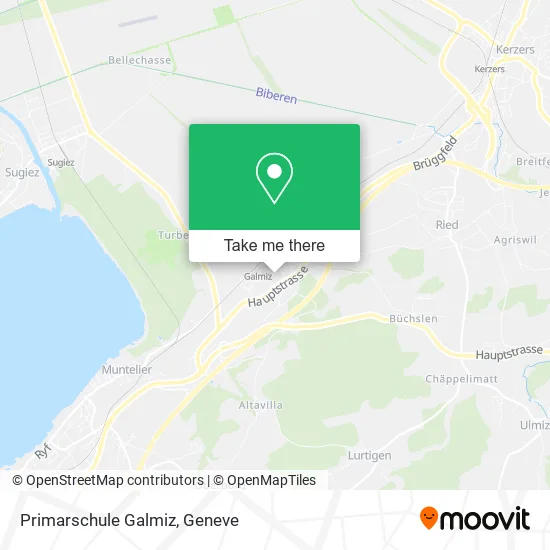 Primarschule Galmiz map