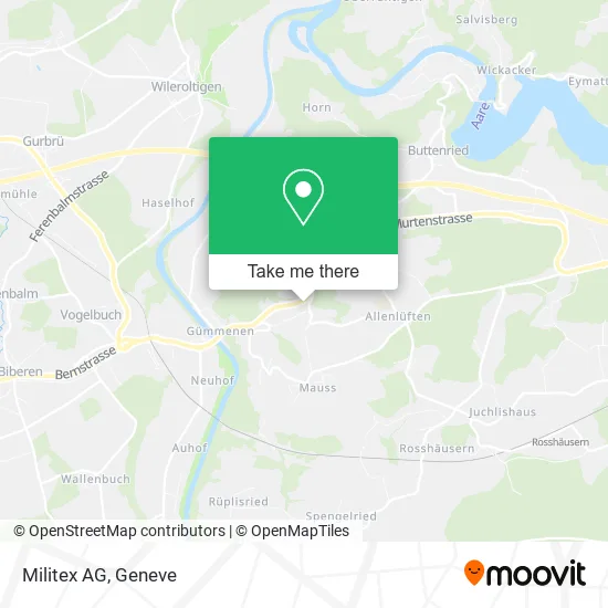 Militex AG map