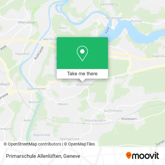 Primarschule Allenlüften map