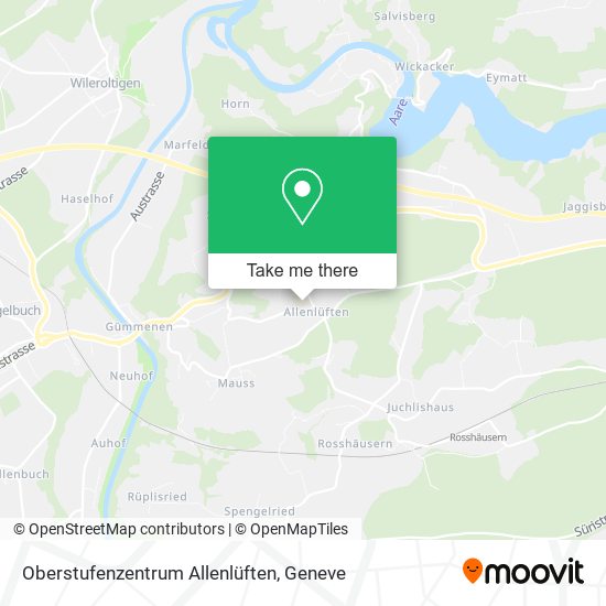 Oberstufenzentrum Allenlüften map