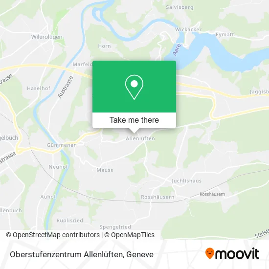 Oberstufenzentrum Allenlüften map