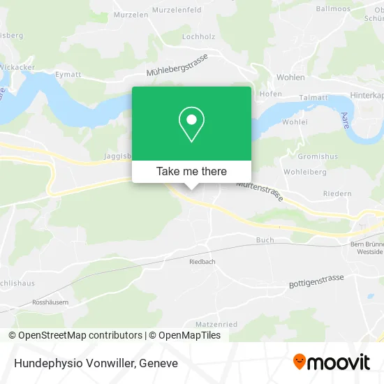 Hundephysio Vonwiller map