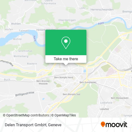 Delen Transport GmbH map