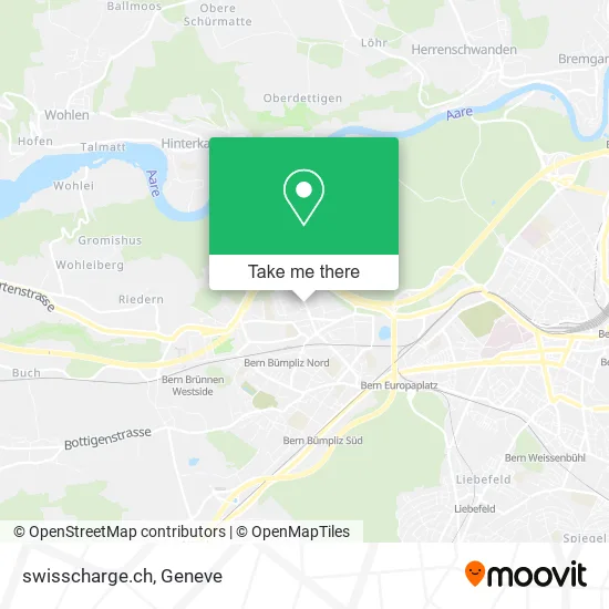 swisscharge.ch map