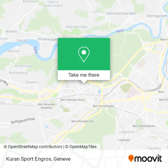 Kuran Sport Engros map