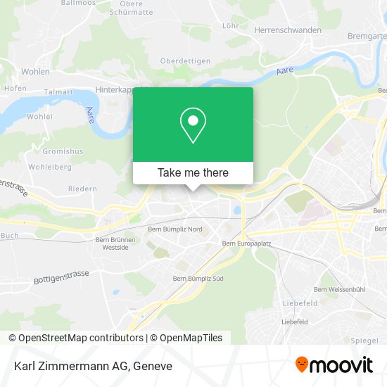 Karl Zimmermann AG map