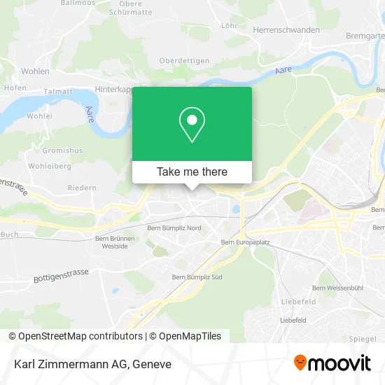 Karl Zimmermann AG map