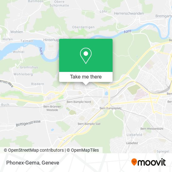 Phonex-Gema map