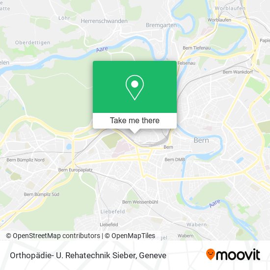 Orthopädie- U. Rehatechnik Sieber map