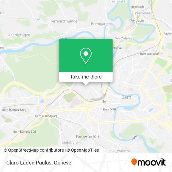 Claro Laden Paulus map