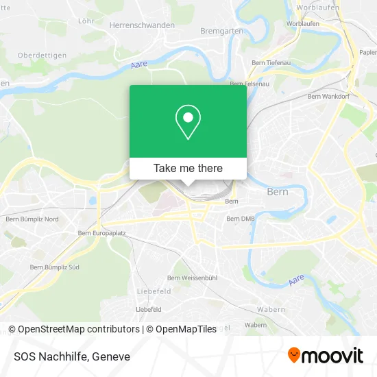 SOS Nachhilfe map