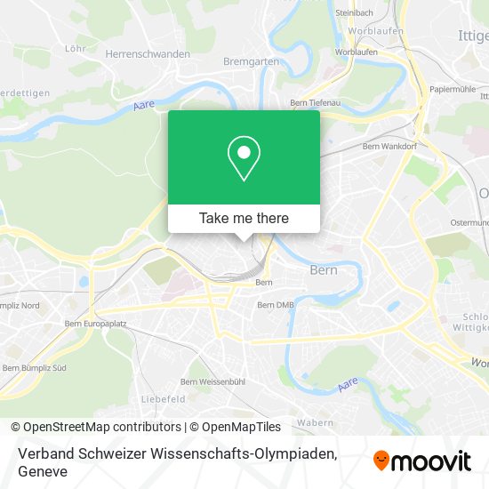Verband Schweizer Wissenschafts-Olympiaden map