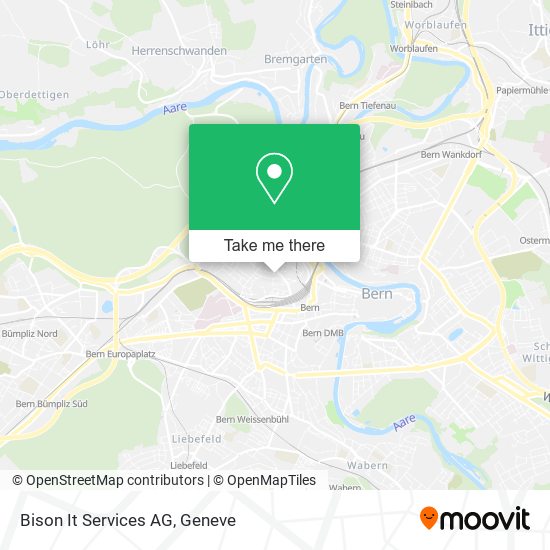 Bison It Services AG map