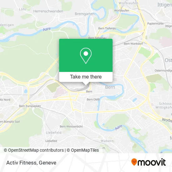 Activ Fitness map