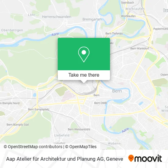 Aap Atelier für Architektur und Planung AG map