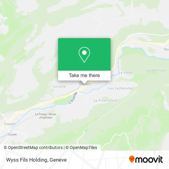 Wyss Fils Holding map