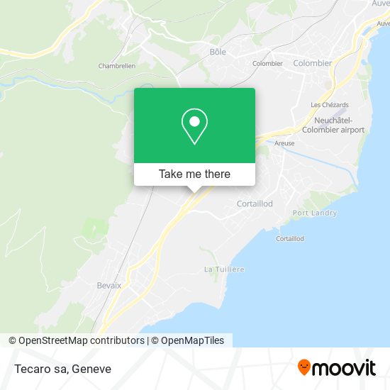 Tecaro sa map