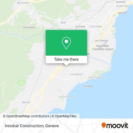 Innobat Construction map