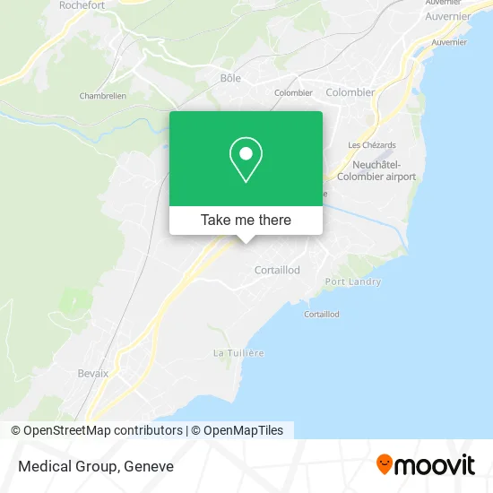 Medical Group map