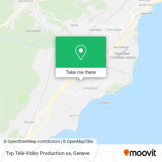 Tvp Télé-Vidéo Production sa map