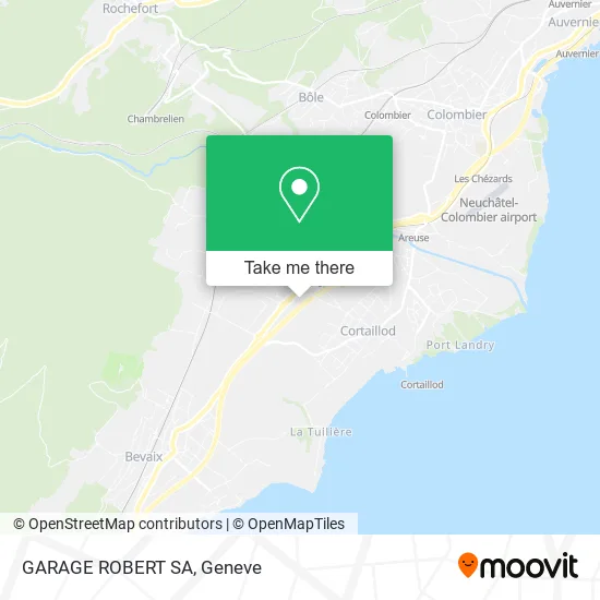 GARAGE ROBERT SA map