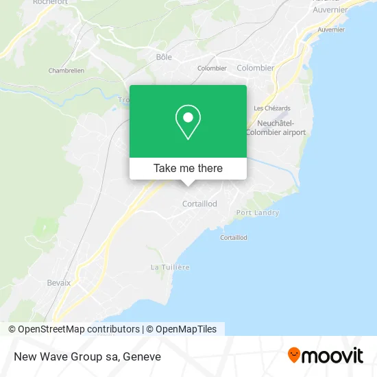 New Wave Group sa map