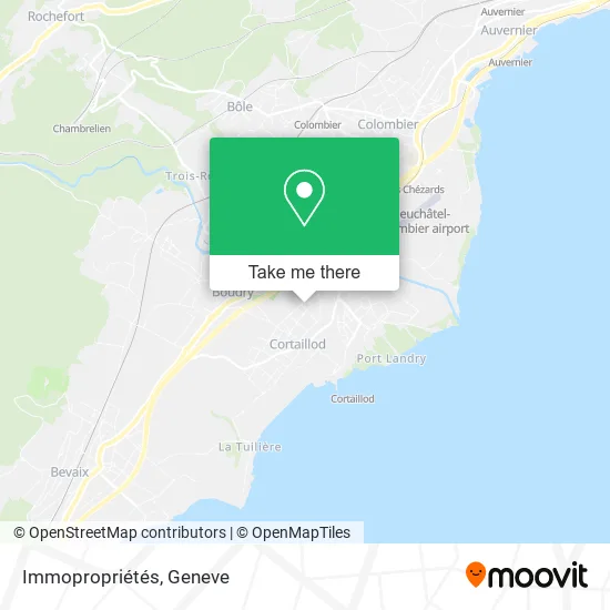 Immopropriétés map