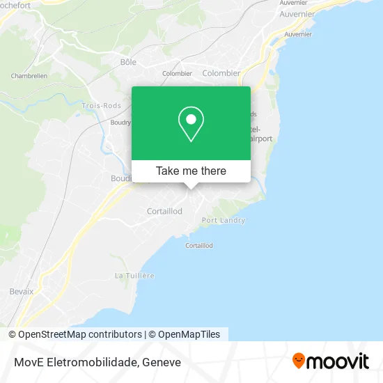 MovE Eletromobilidade map