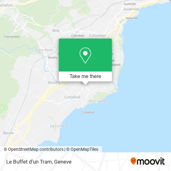 Le Buffet d'un Tram map