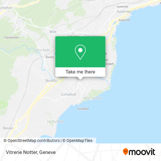 Vitrerie Notter map