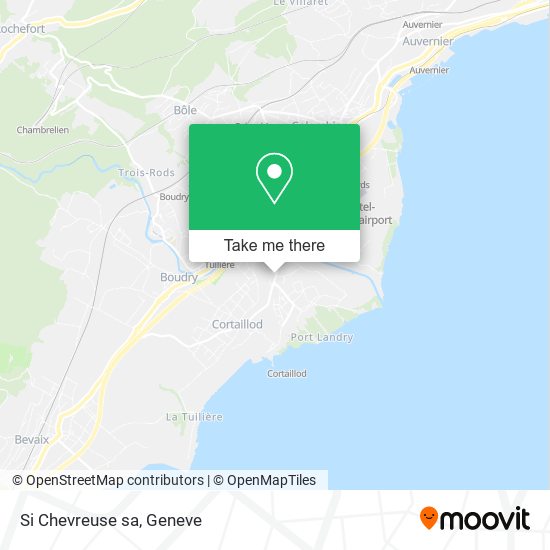 Si Chevreuse sa map