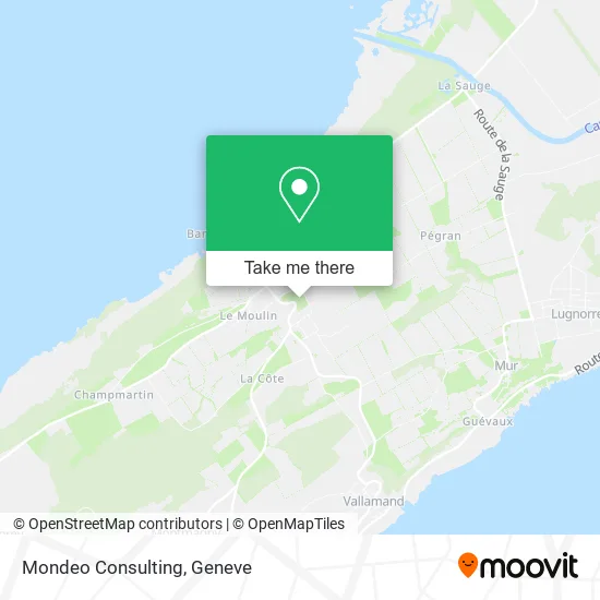 Mondeo Consulting map