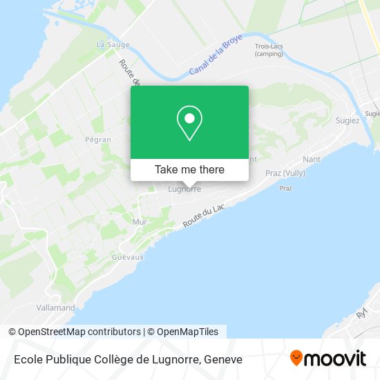 Ecole Publique Collège de Lugnorre map