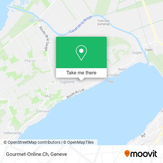 Gourmet-Online.Ch map