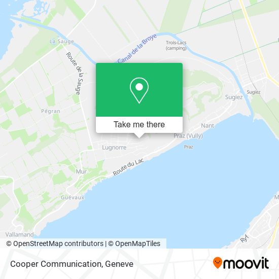 Cooper Communication map