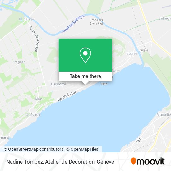 Nadine Tombez, Atelier de Décoration map