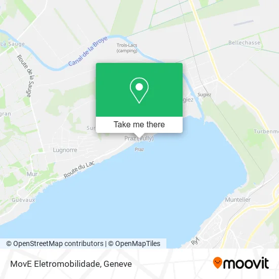 MovE Eletromobilidade map