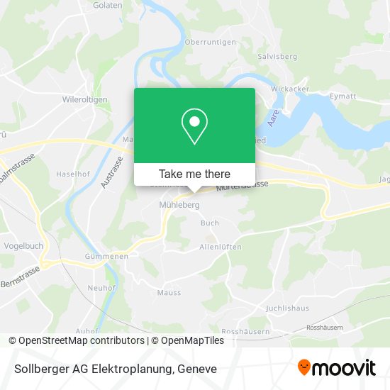 Sollberger AG Elektroplanung map