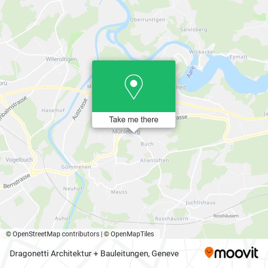 Dragonetti Architektur + Bauleitungen map