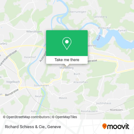 Richard Schiess & Cie. map